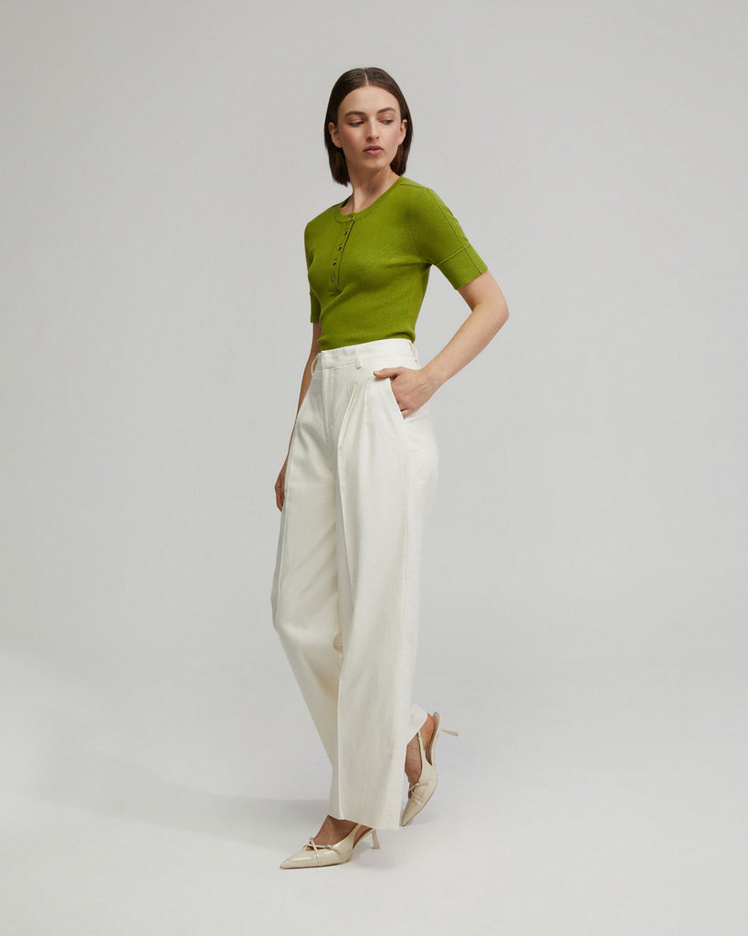 Helena Button Front Knit – Oxford Shop
