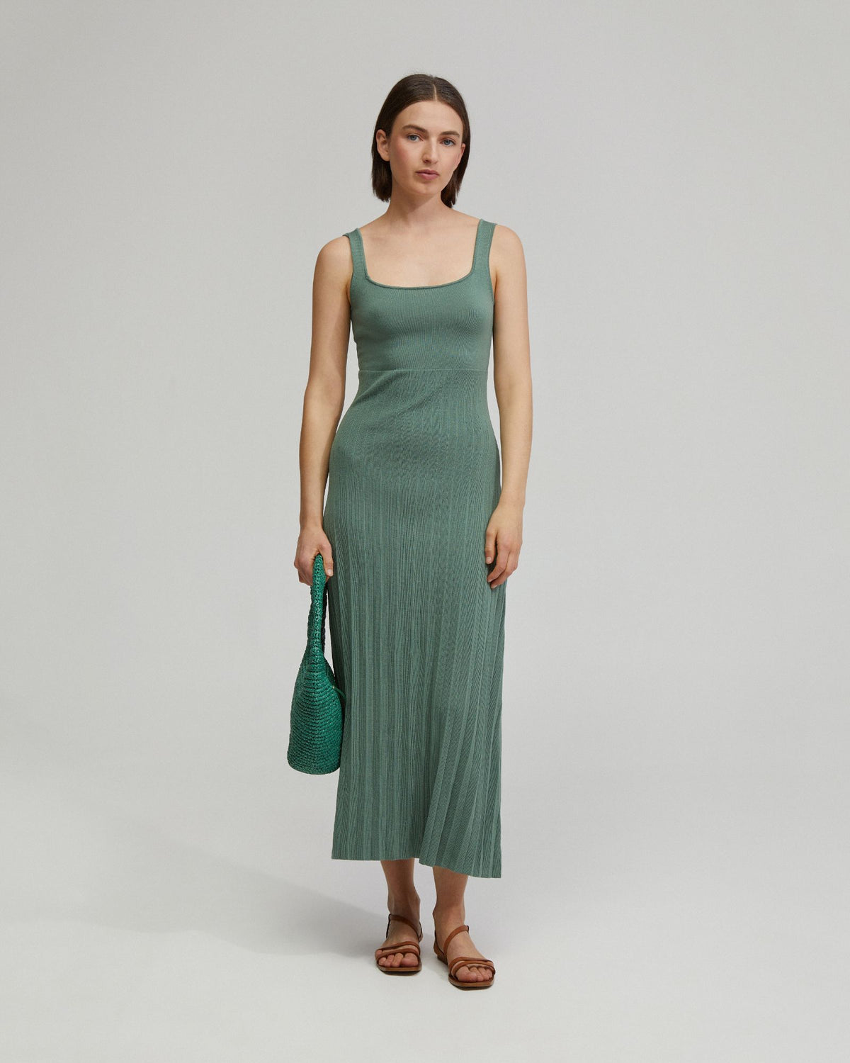 oxford knit dress Louise Dress Oxford Blue