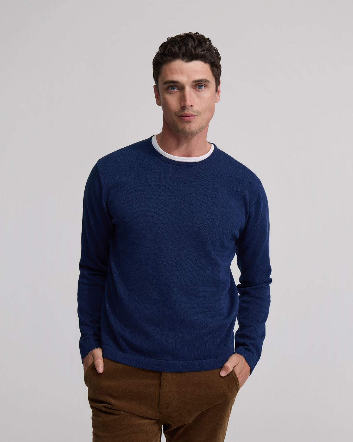 Nico Cotton Crew Neck MENS KNITWEAR