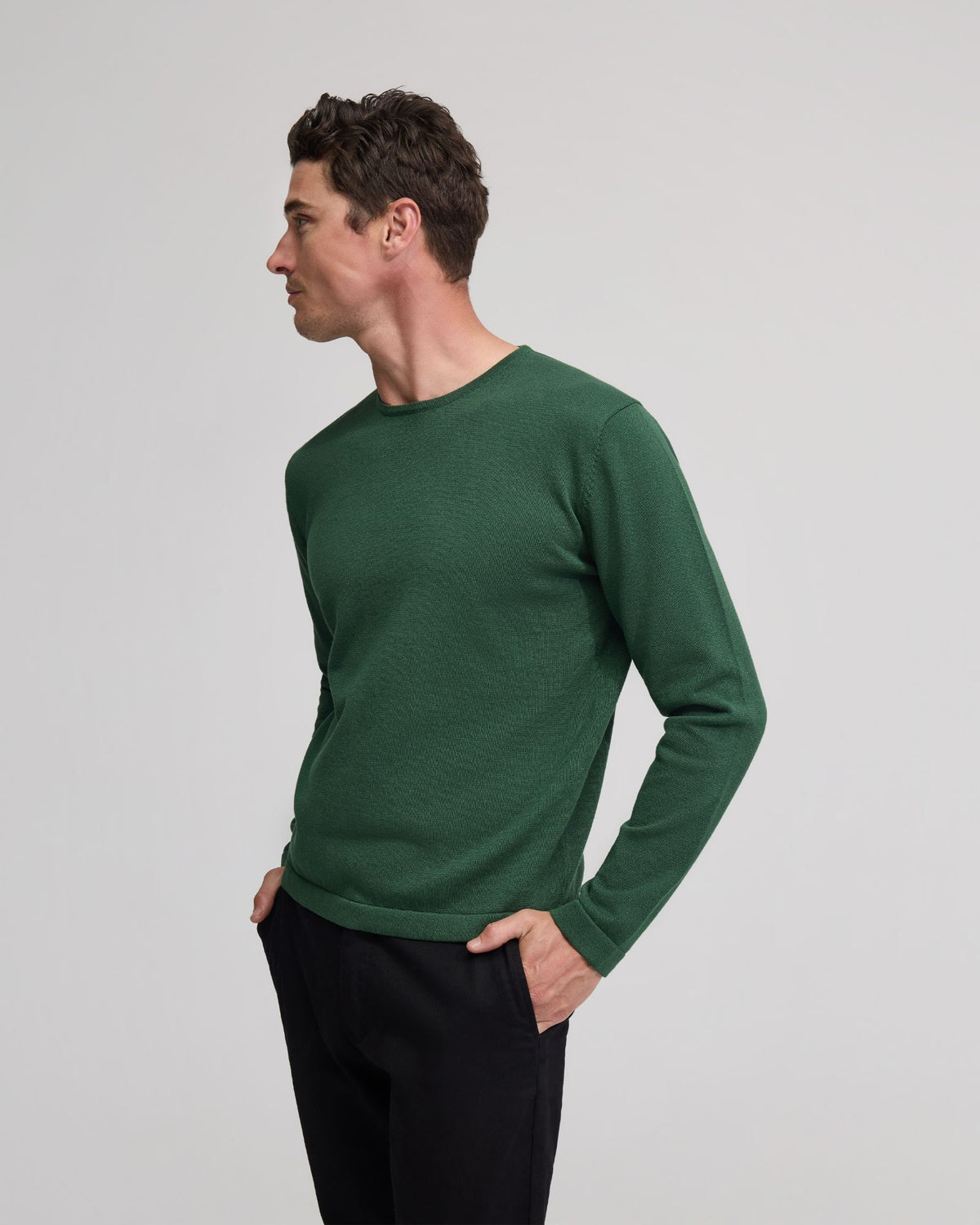 Nico Cotton Crew Neck MENS KNITWEAR