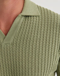 Pierce Knitted Polo MENS KNITWEAR