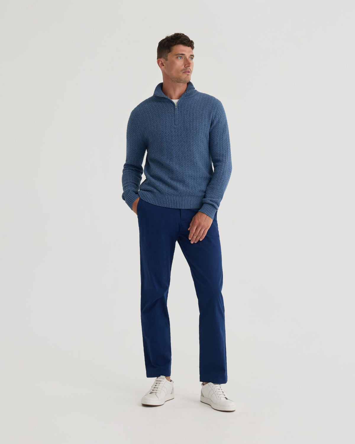 Brixton Cable Knit MENS KNITWEAR