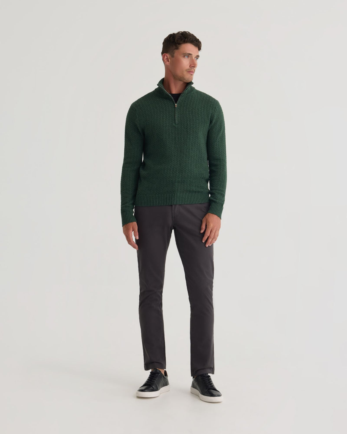 Brixton Cable Knit MENS KNITWEAR