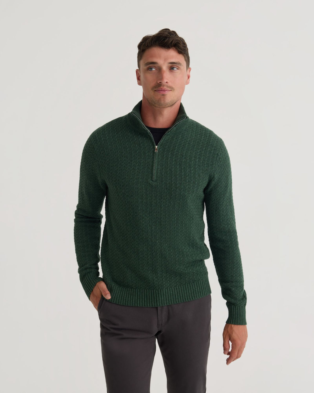 Brixton Cable Knit MENS KNITWEAR