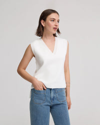 Luna Knitted Vest WOMENS KNITWEAR