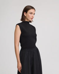 Pepper Knitted Funnel Collar Top WOMENS KNITWEAR