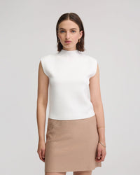 Pepper Knitted Funnel Collar Top WOMENS KNITWEAR