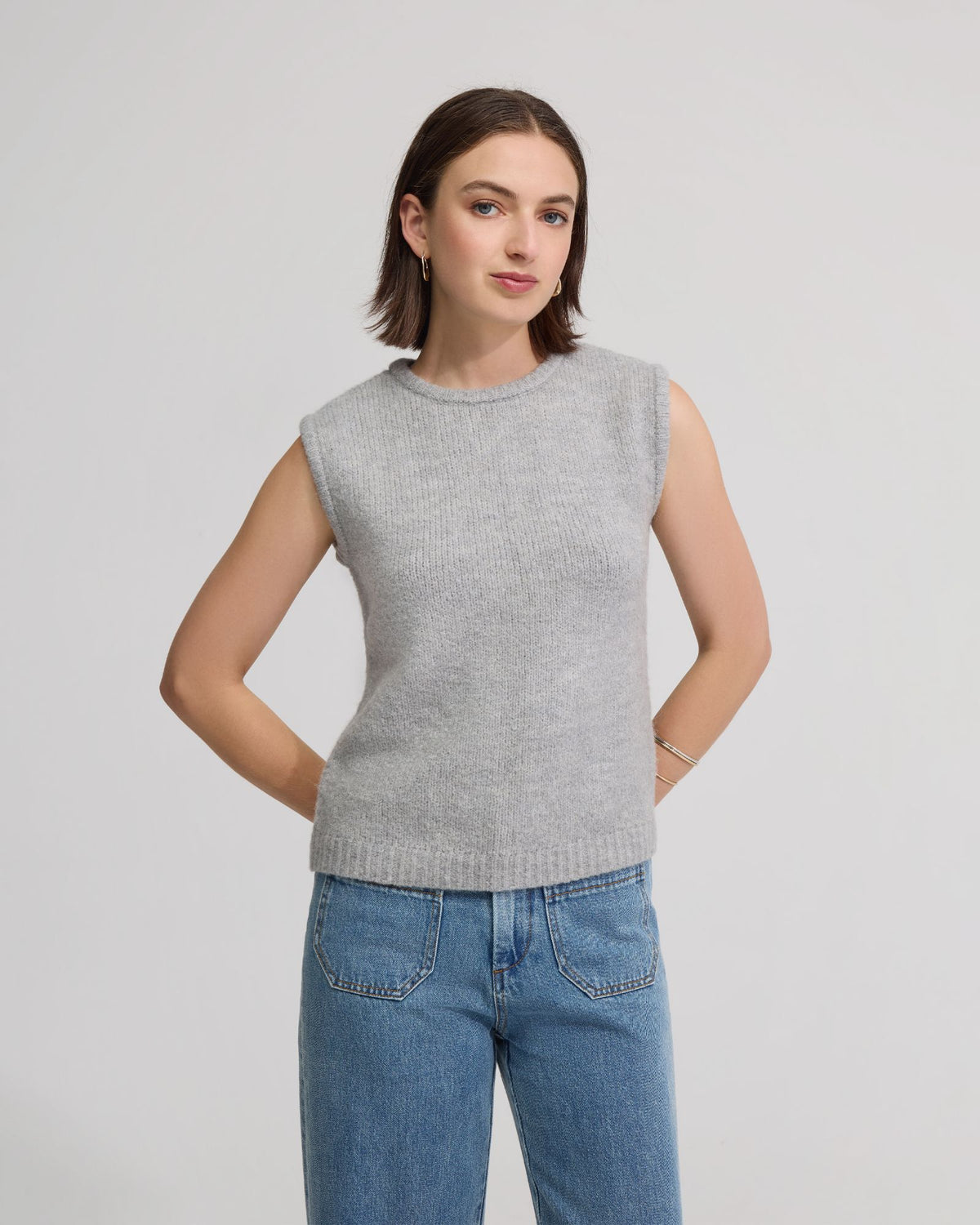 Maya Soft Knitted Tank WOMENS KNITWEAR