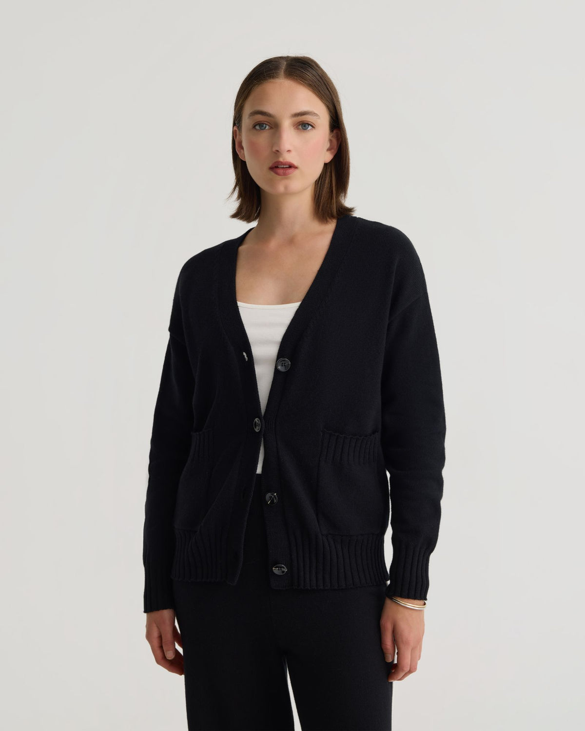 Zoe Cashmere Blend Cardigan WOMENS KNITWEAR