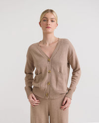 Zoe Cashmere Blend Cardigan WOMENS KNITWEAR