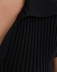 Becca Cashmere Blend Polo Knit WOMENS KNITWEAR