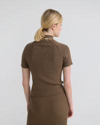 Dawn Knitted Rib Top WOMENS KNITWEAR