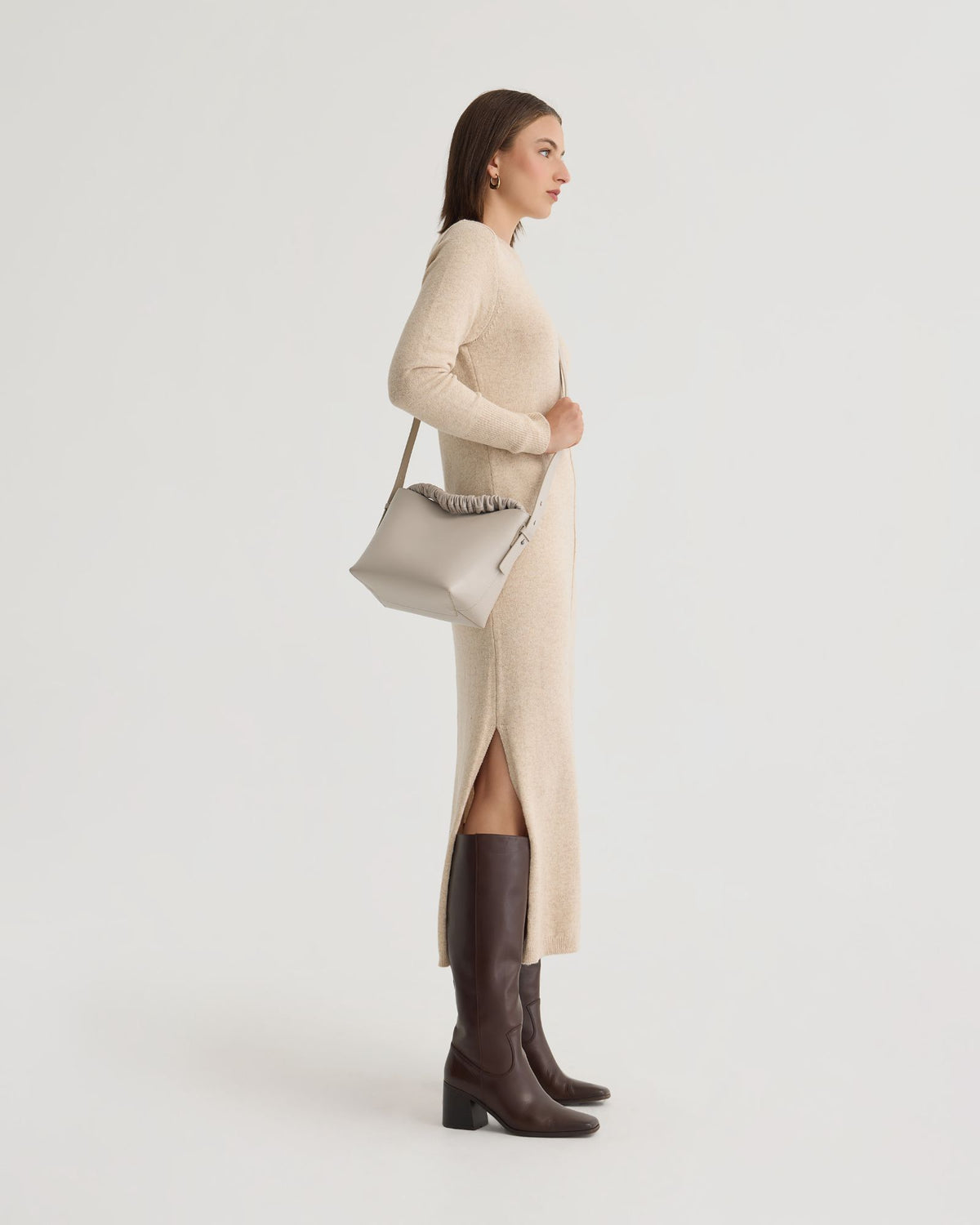 Chrissy Knitted Sweater Dress WOMENS DRESSES