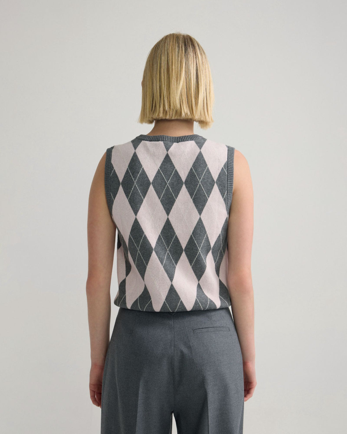 Lanie Argyle Vest WOMENS KNITWEAR