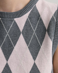 Lanie Argyle Vest WOMENS KNITWEAR