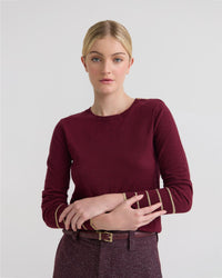 Raven Metallic Stripe Knit WOMENS KNITWEAR