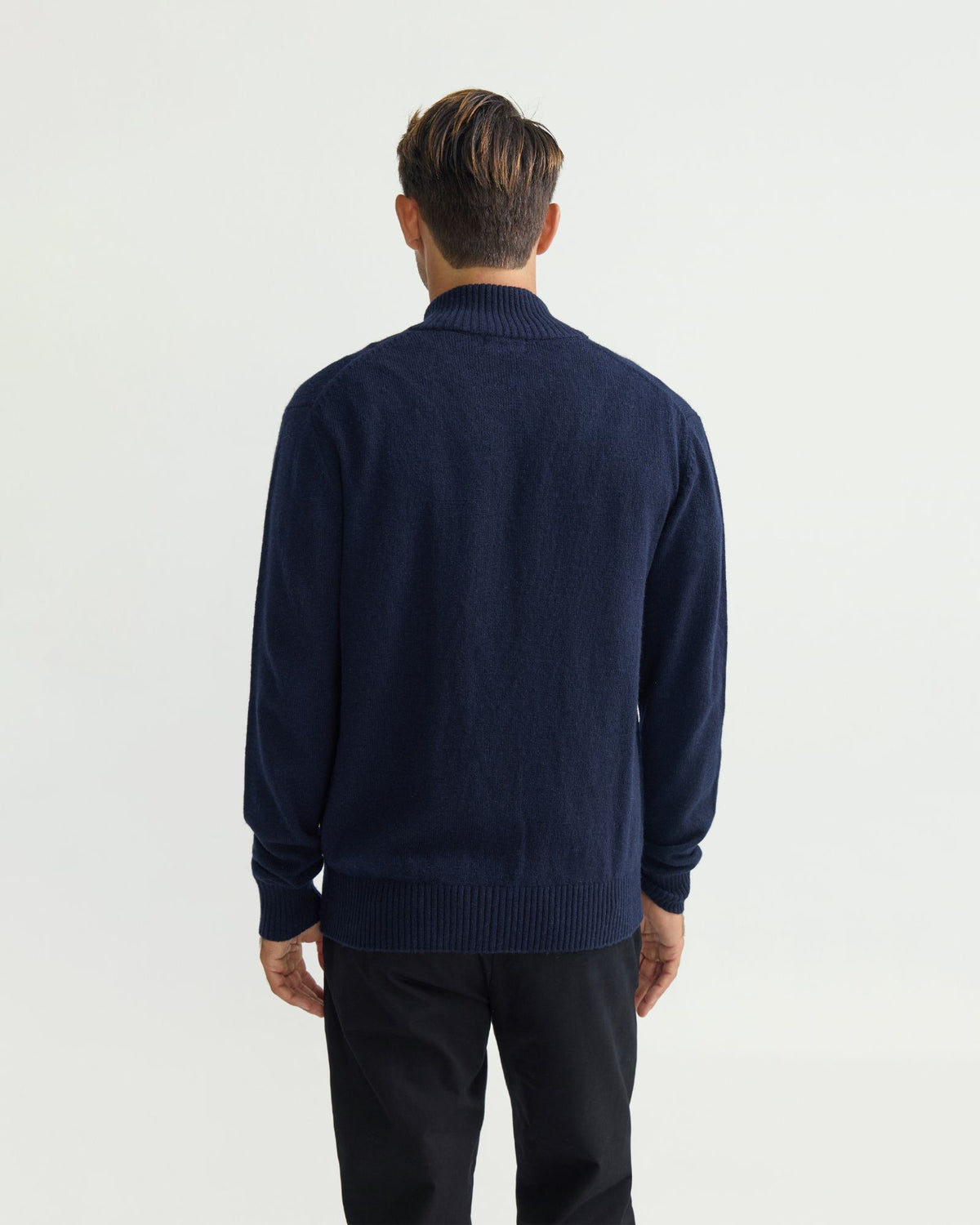 Frankie Zip Up Cardigan MENS KNITWEAR