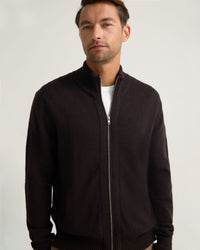 Frankie Zip Up Cardigan MENS KNITWEAR