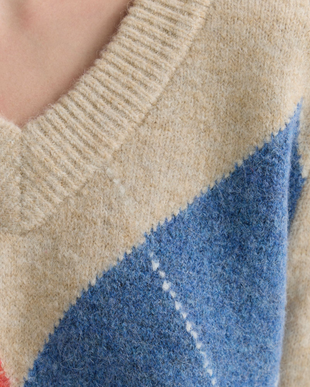 Chelsea Argyle Knit WOMENS KNITWEAR