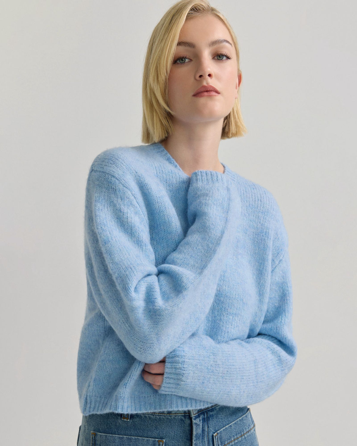 Totty Soft Yarn Crew Neck WOMENS KNITWEAR