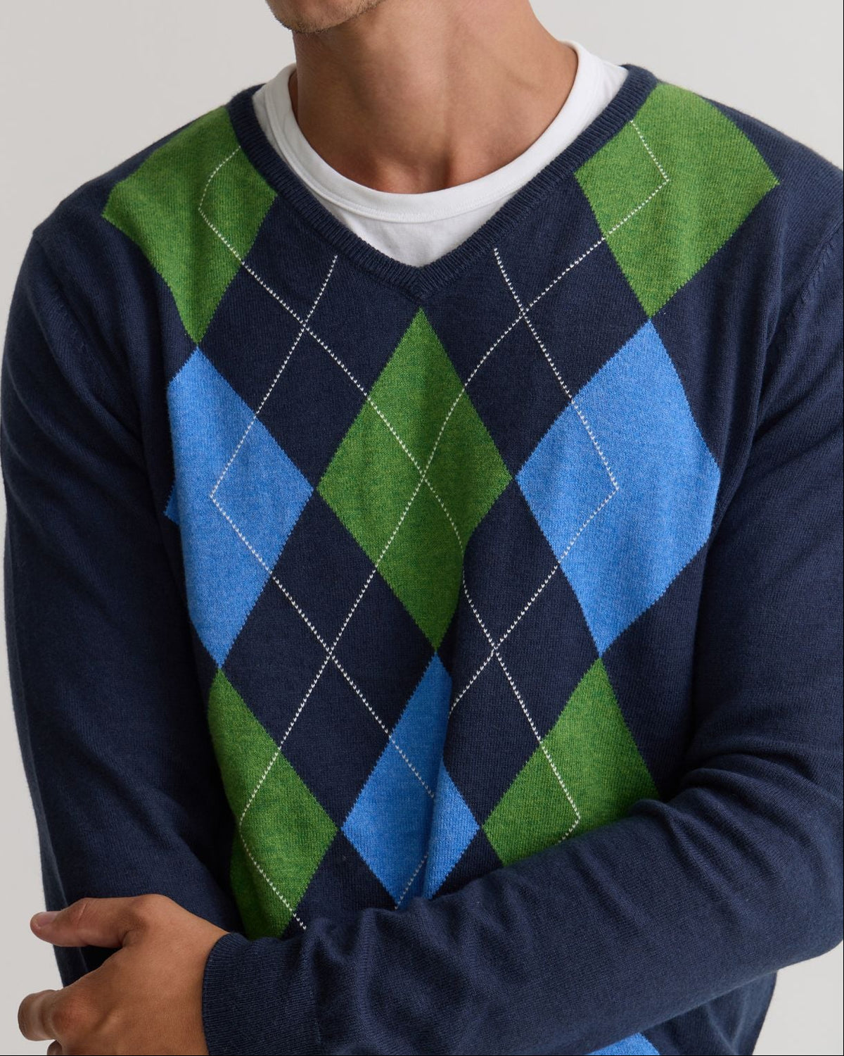 Duncan Argyle Knit MENS KNITWEAR