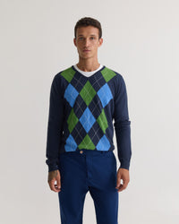 Duncan Argyle Knit MENS KNITWEAR