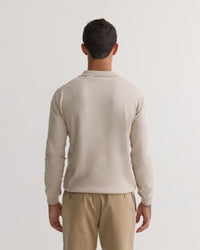 Dominic Open Polo Collar Knit MENS KNITWEAR