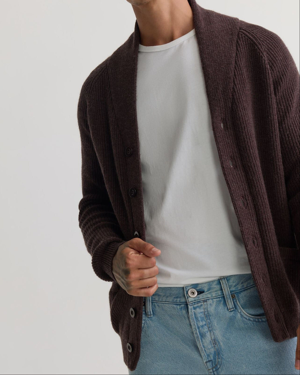 Caleb Wool Cardigan MENS KNITWEAR
