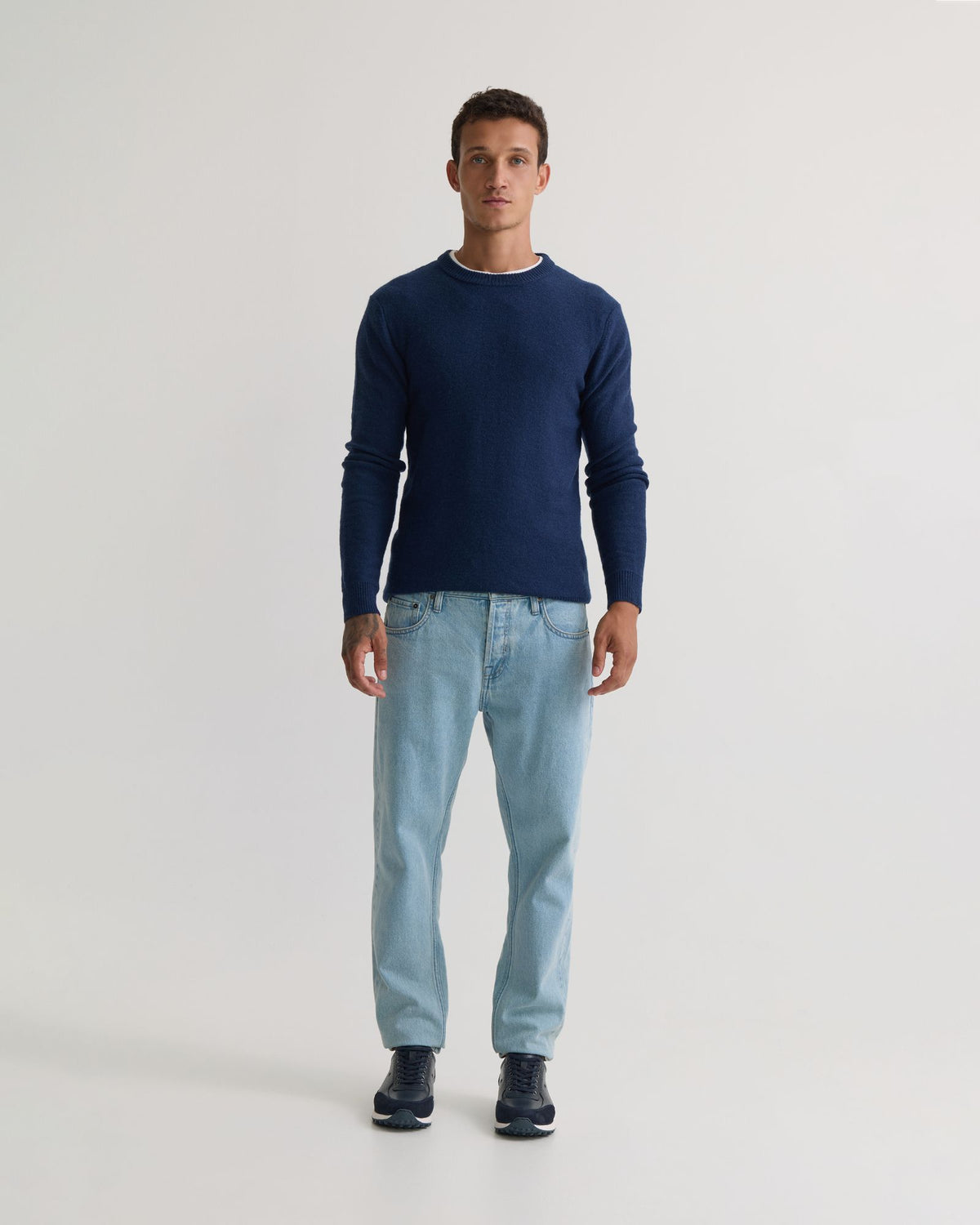 Maverick Wool Crew Neck MENS KNITWEAR