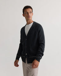 Diego Cotton Cardigan MENS KNITWEAR