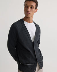 Diego Cotton Cardigan MENS KNITWEAR