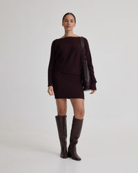 Juliette Knitted Rib Dress WOMENS DRESSES