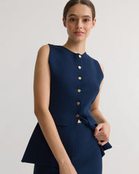 Drew Knitted Long Waistcoat WOMENS KNITWEAR