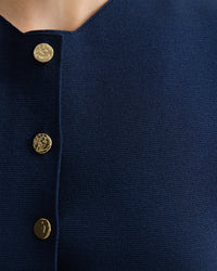 Drew Knitted Long Waistcoat WOMENS KNITWEAR