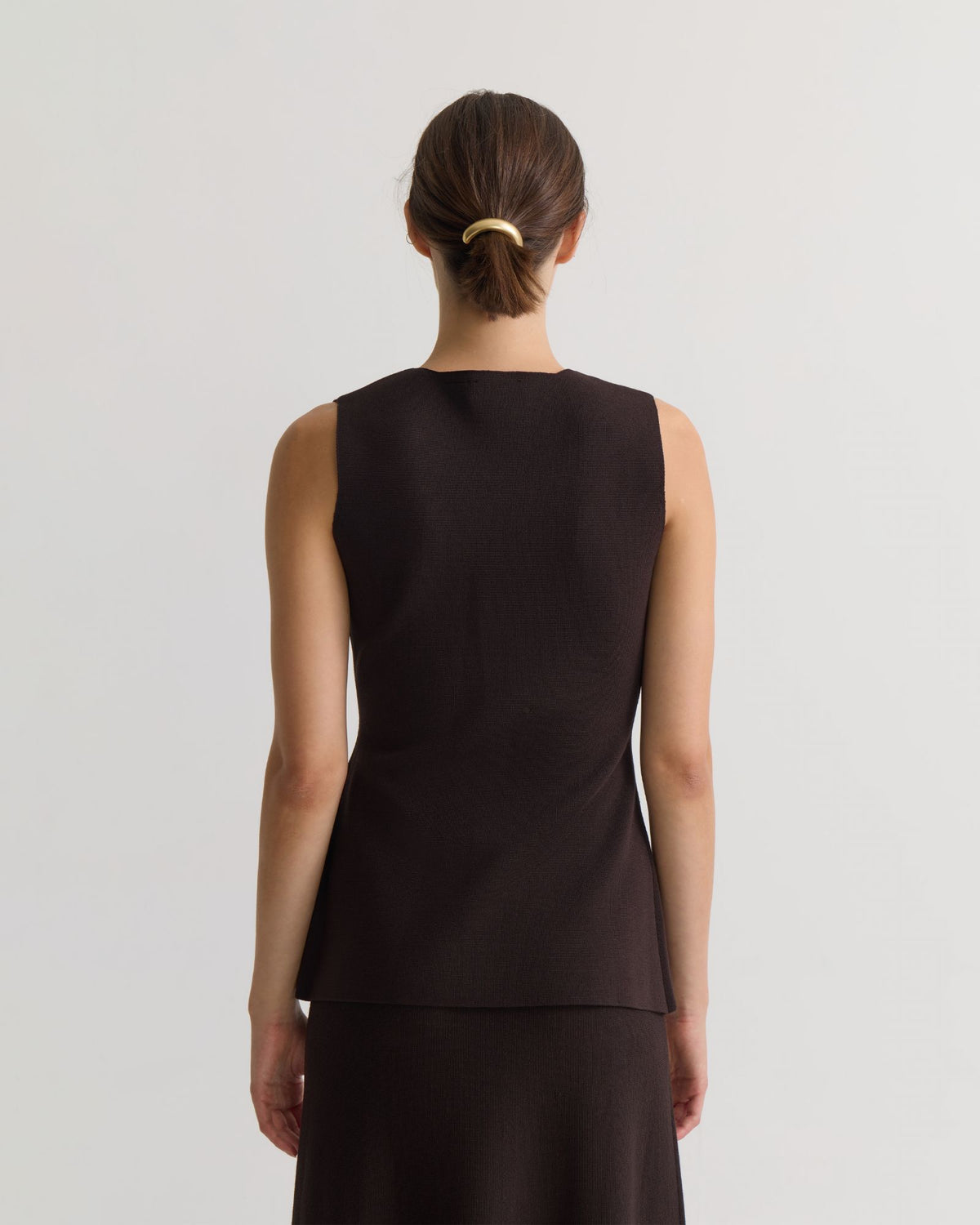 Drew Knitted Long Waistcoat WOMENS KNITWEAR