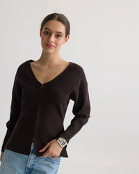 Carmen Sculptured Cardigan WOMENS KNITWEAR