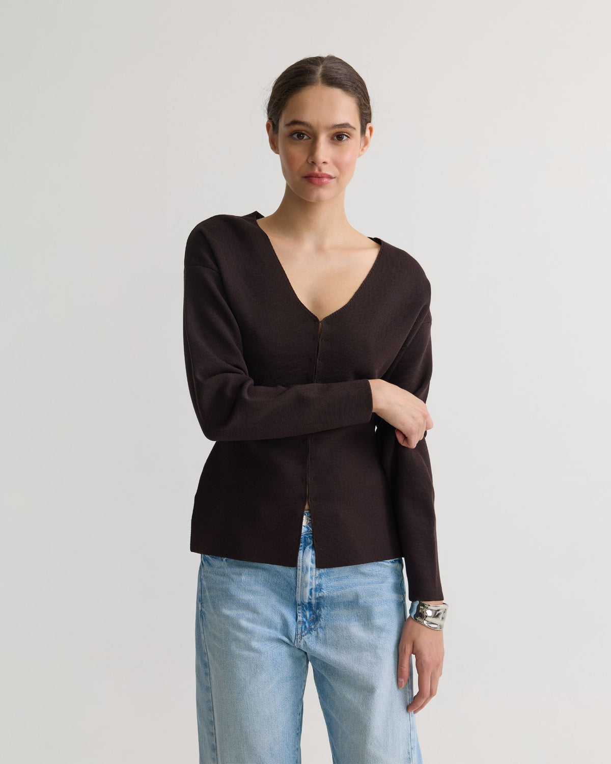 Carmen Sculptured Cardigan WOMENS KNITWEAR
