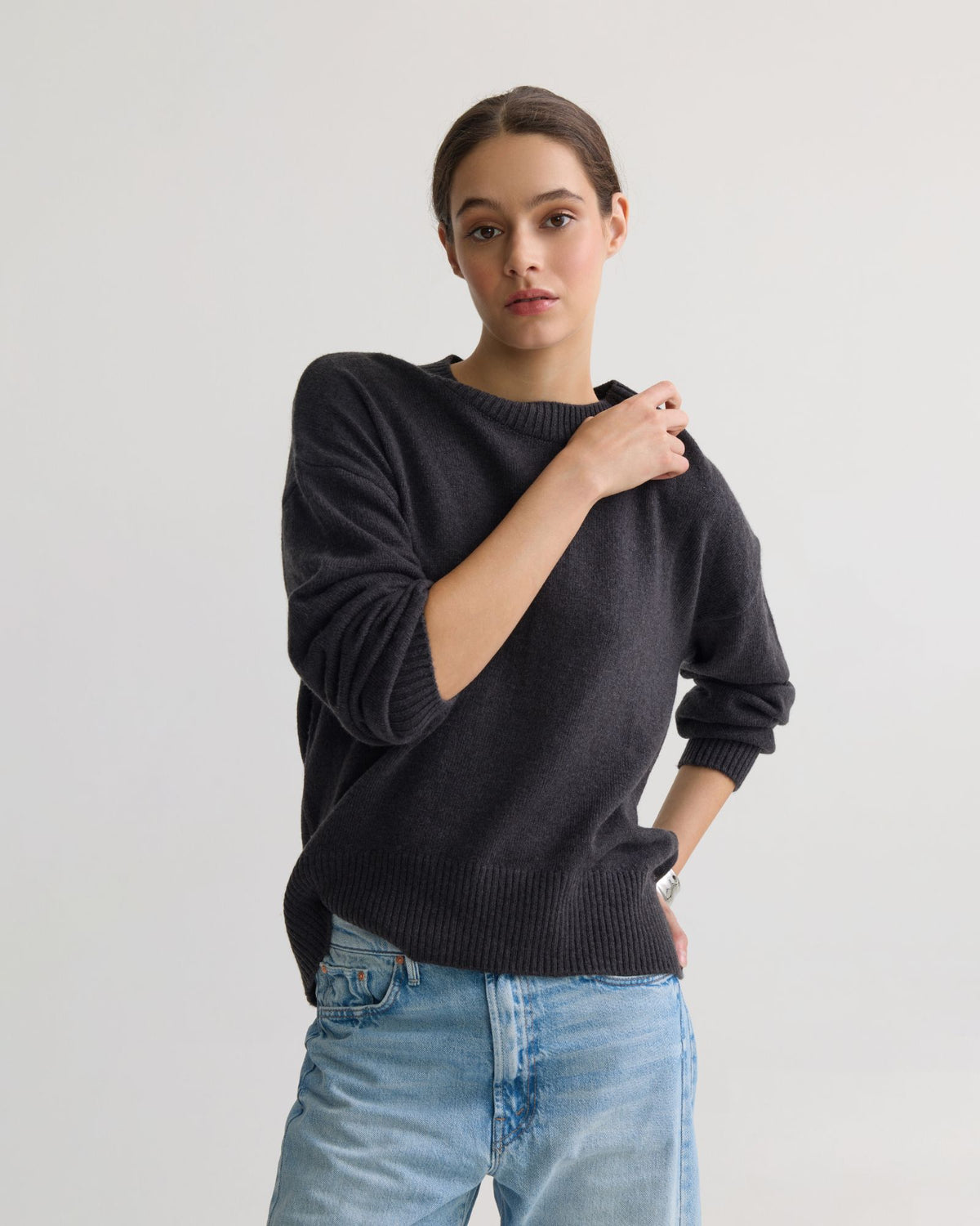 Toni Cashmere Blend Crew Neck WOMENS KNITWEAR