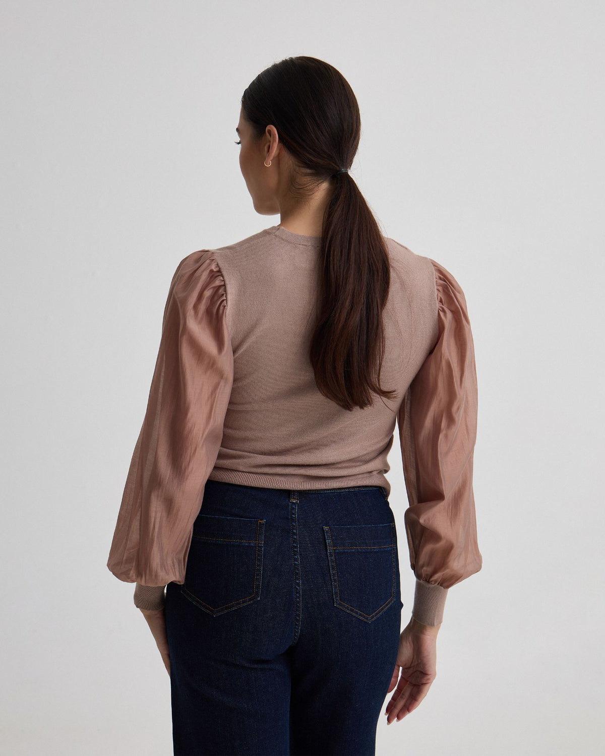 Alice Contrast Sleeve Knit WOMENS KNITWEAR