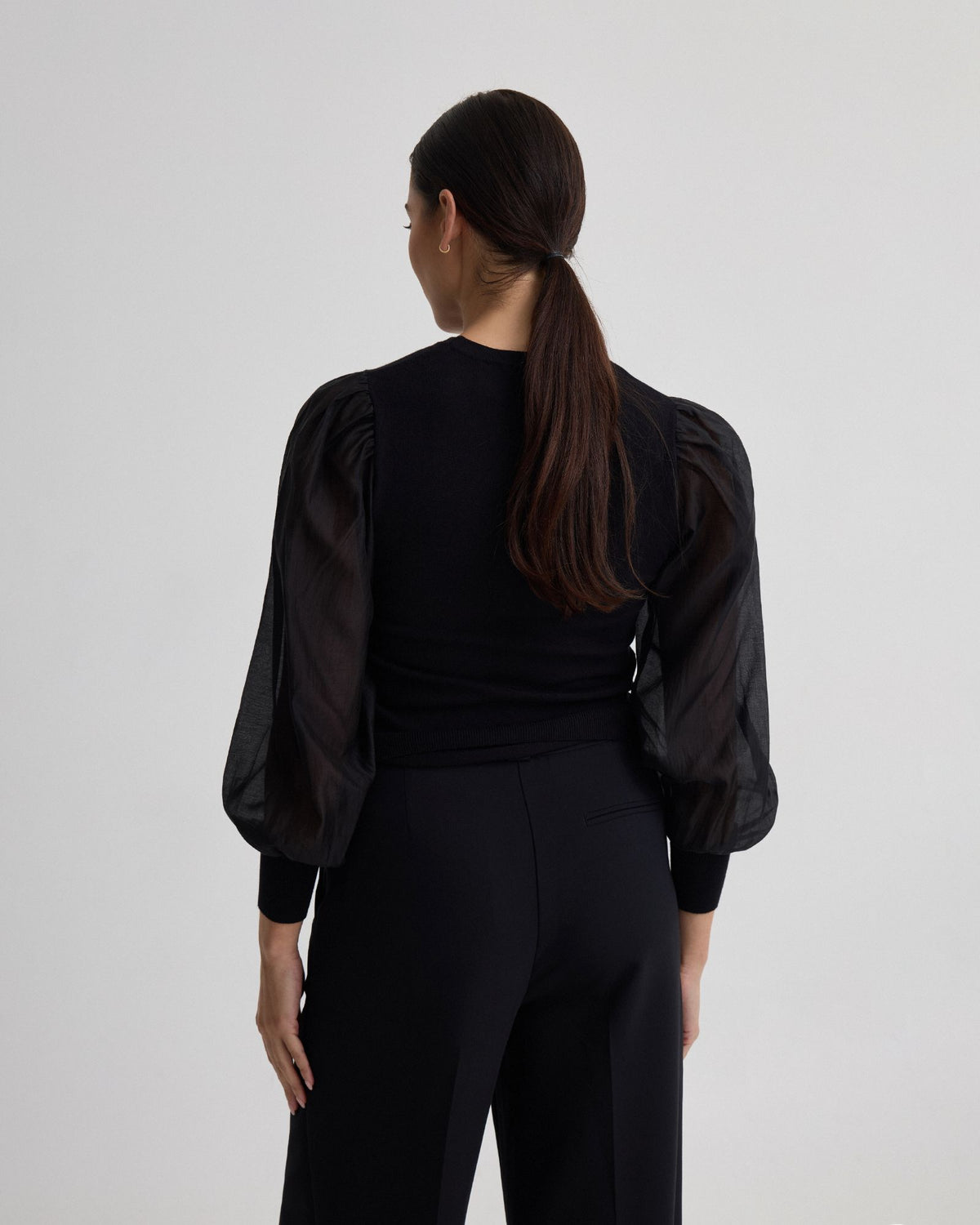 Alice Contrast Sleeve Knit WOMENS KNITWEAR