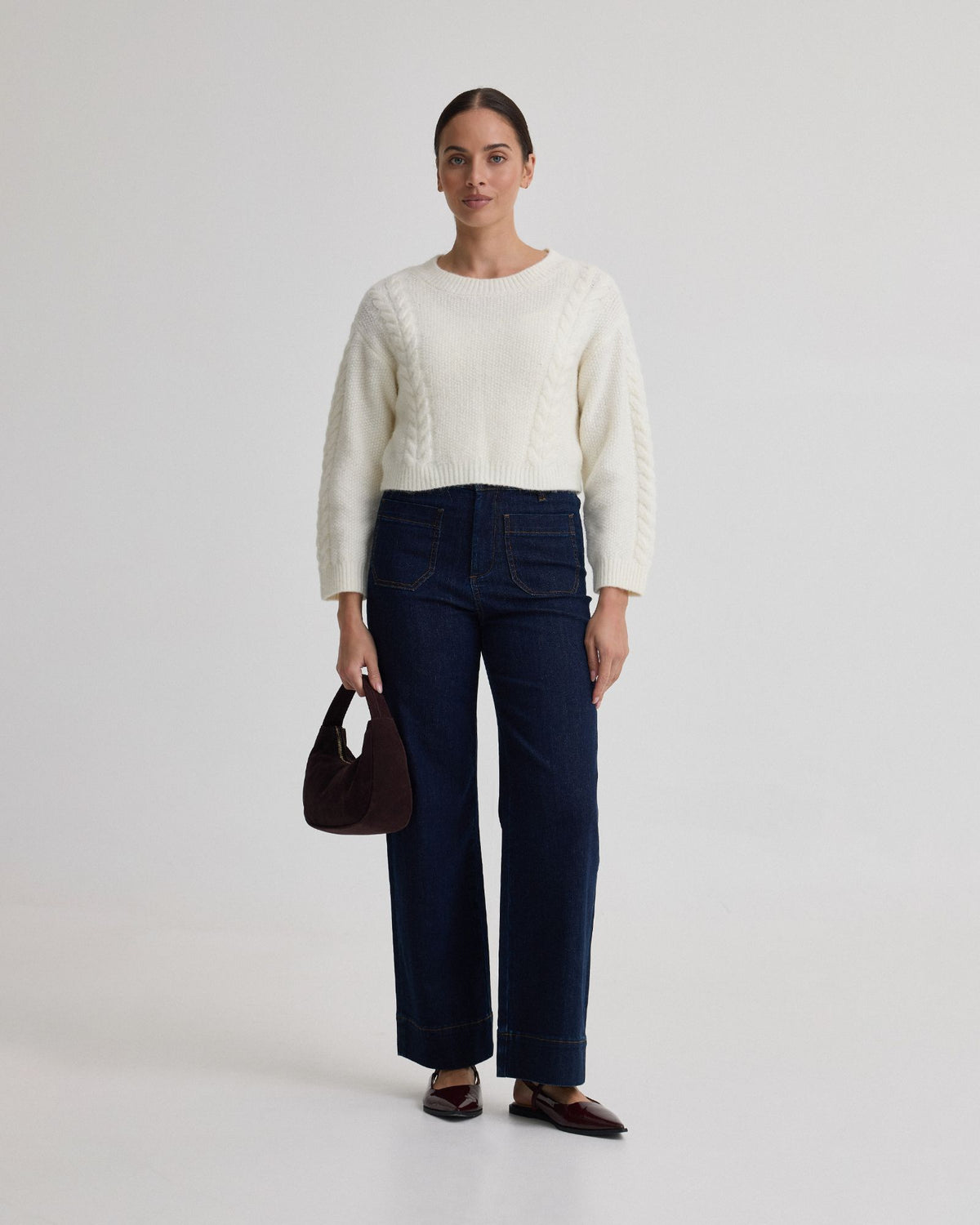 Carla Cable Knit WOMENS KNITWEAR