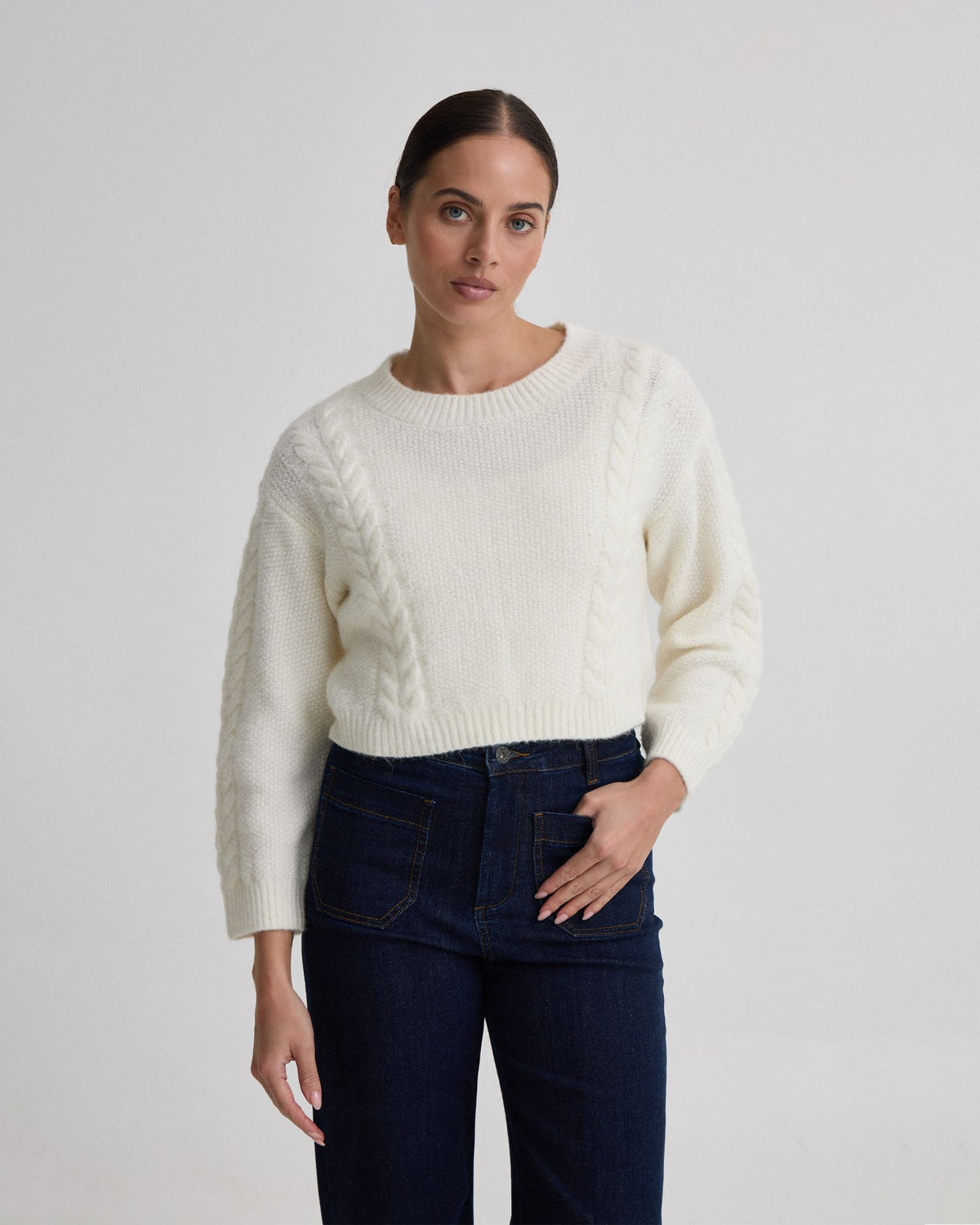 Carla Cable Knit WOMENS KNITWEAR