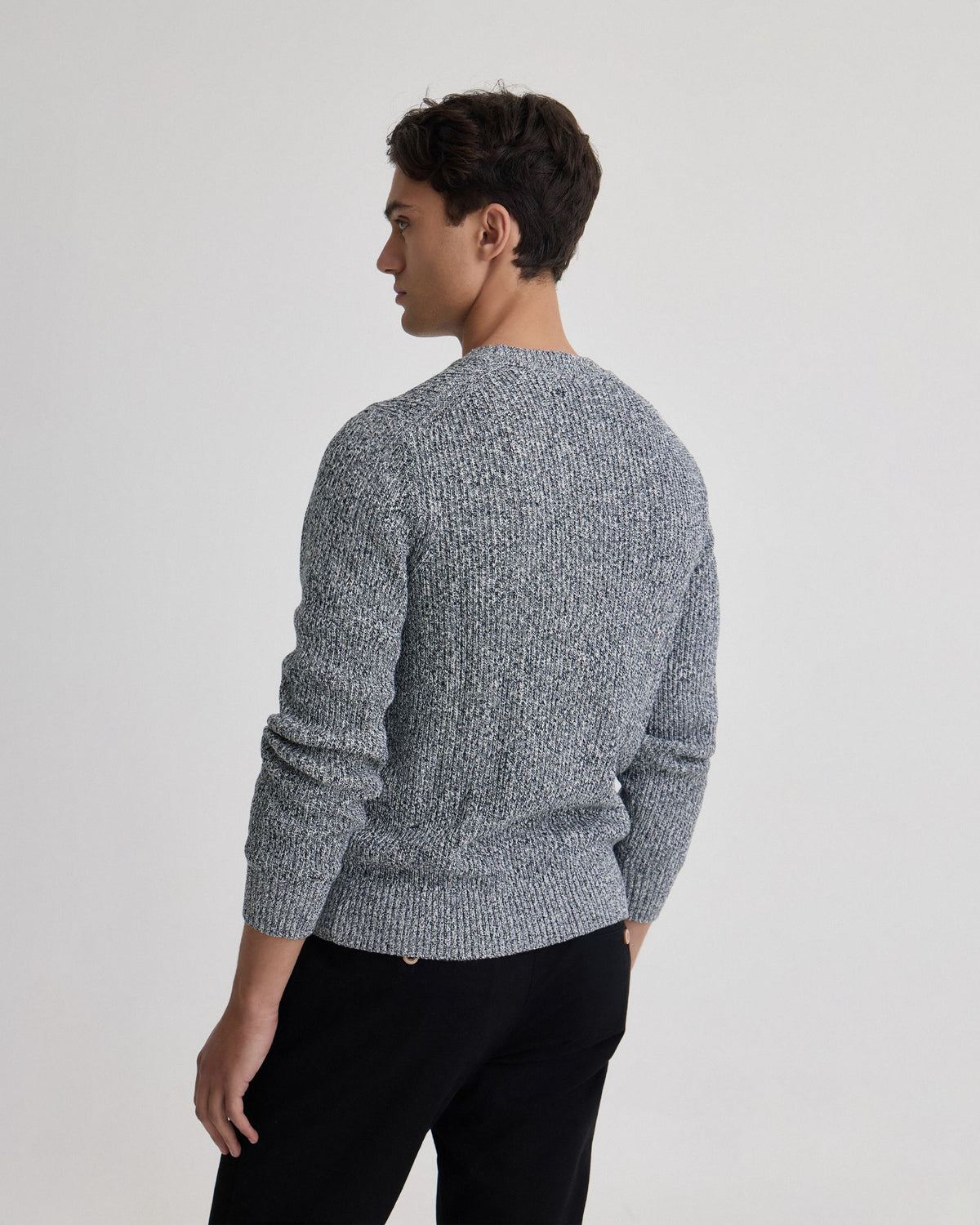 Jamie Cotton Crew Neck MENS KNITWEAR
