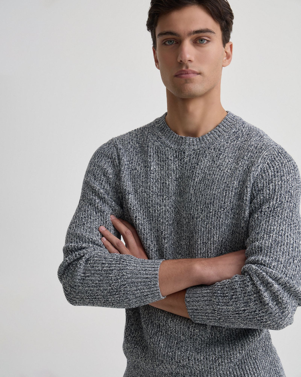 Jamie Cotton Crew Neck MENS KNITWEAR