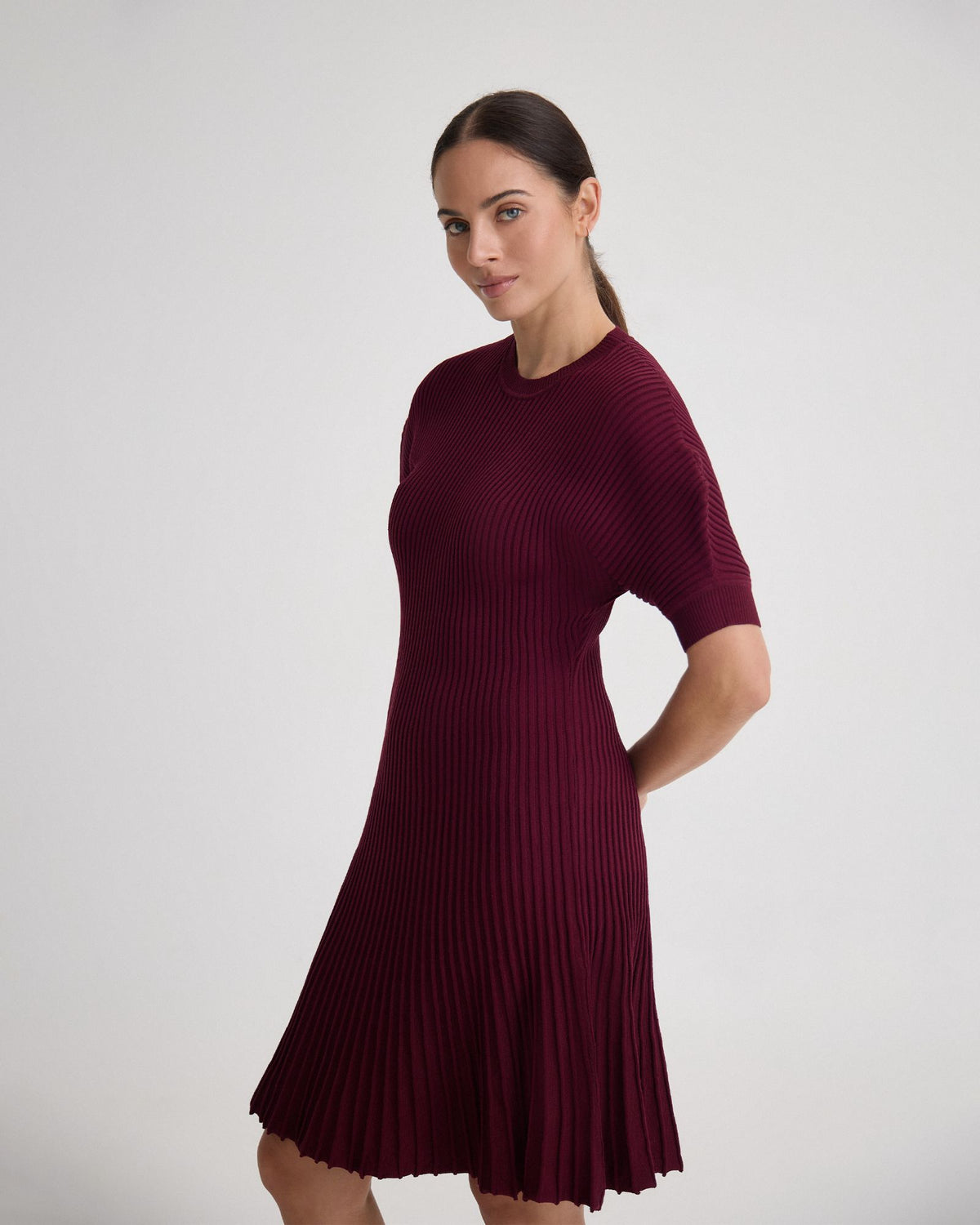 lover florence pleat midi dress Florence Pleat Midi Dress in Cocoa by Lover for Hire