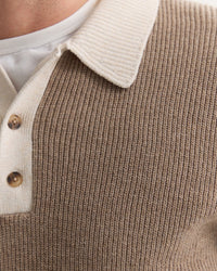 Sam Contrast Collar Knit MENS KNITWEAR