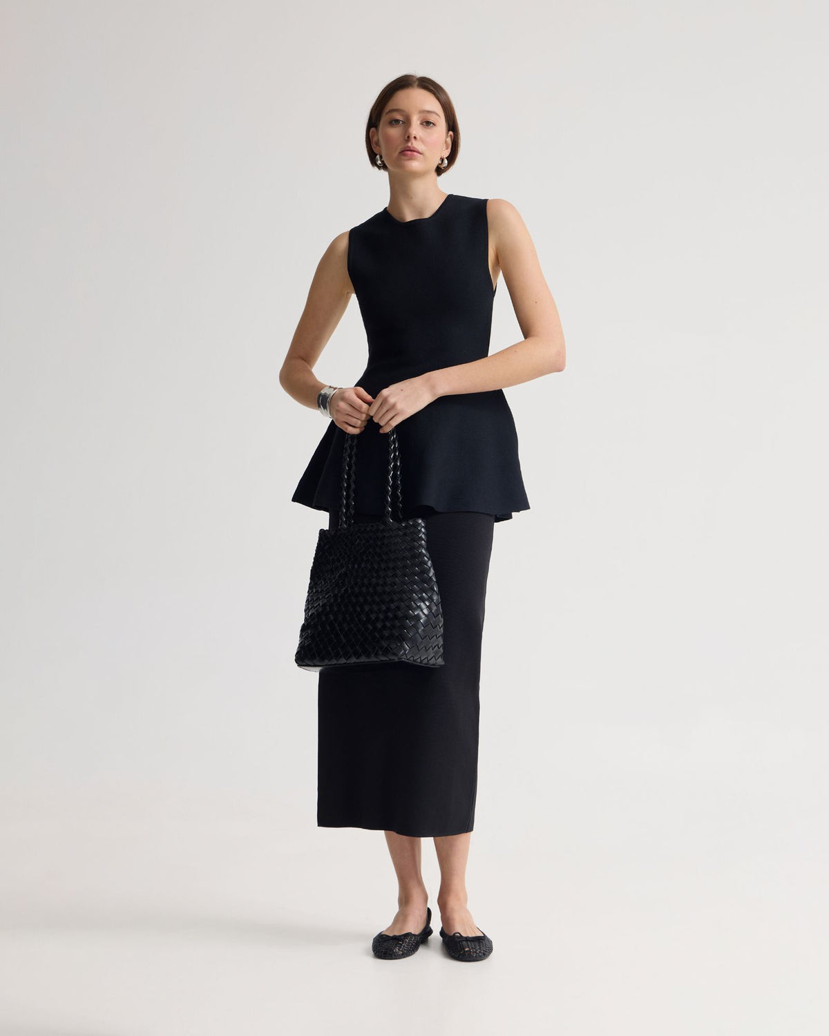 Margotknitted Peplum Top WOMENS KNITWEAR