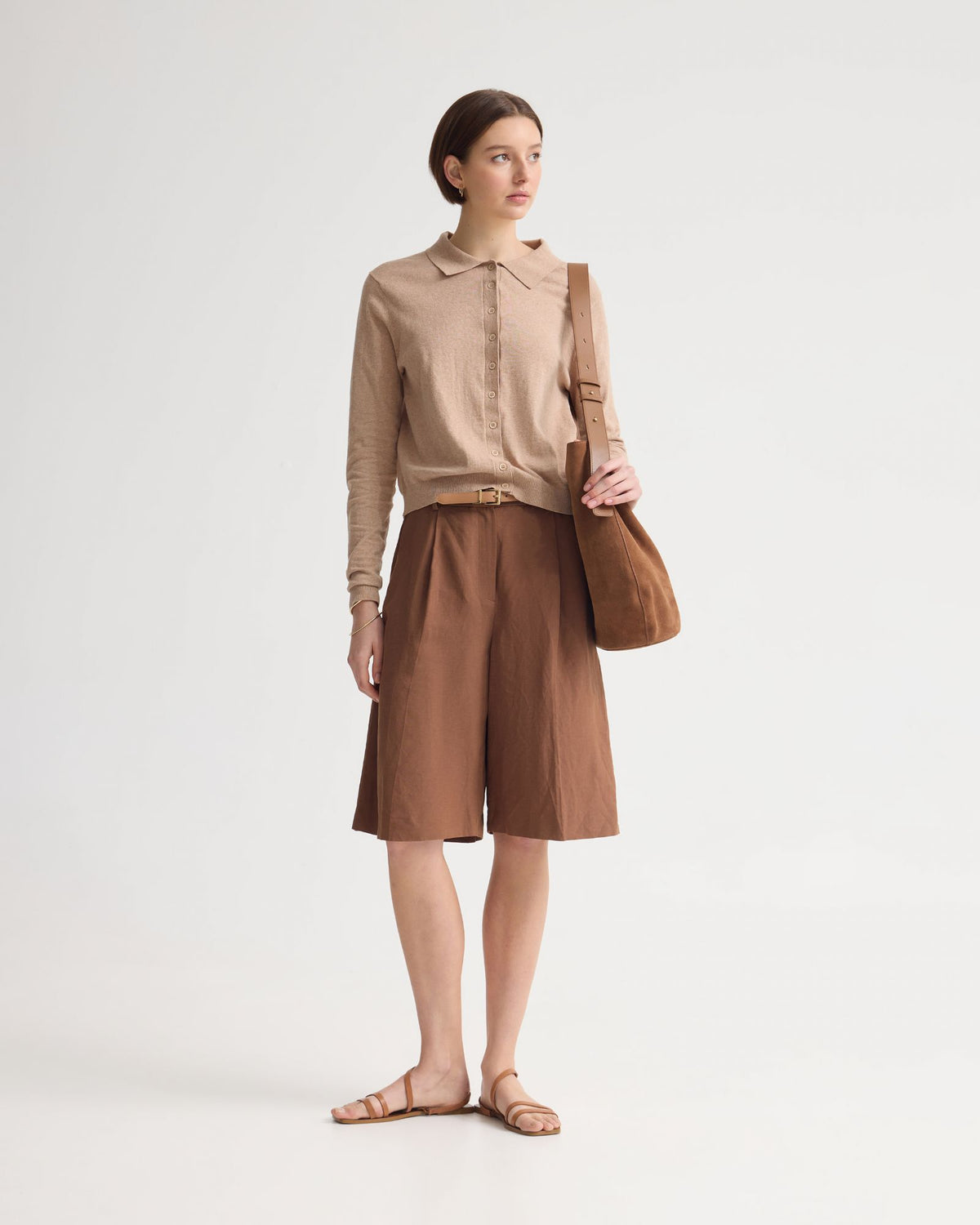 Pinky Cashmere Cardigan WOMENS KNITWEAR