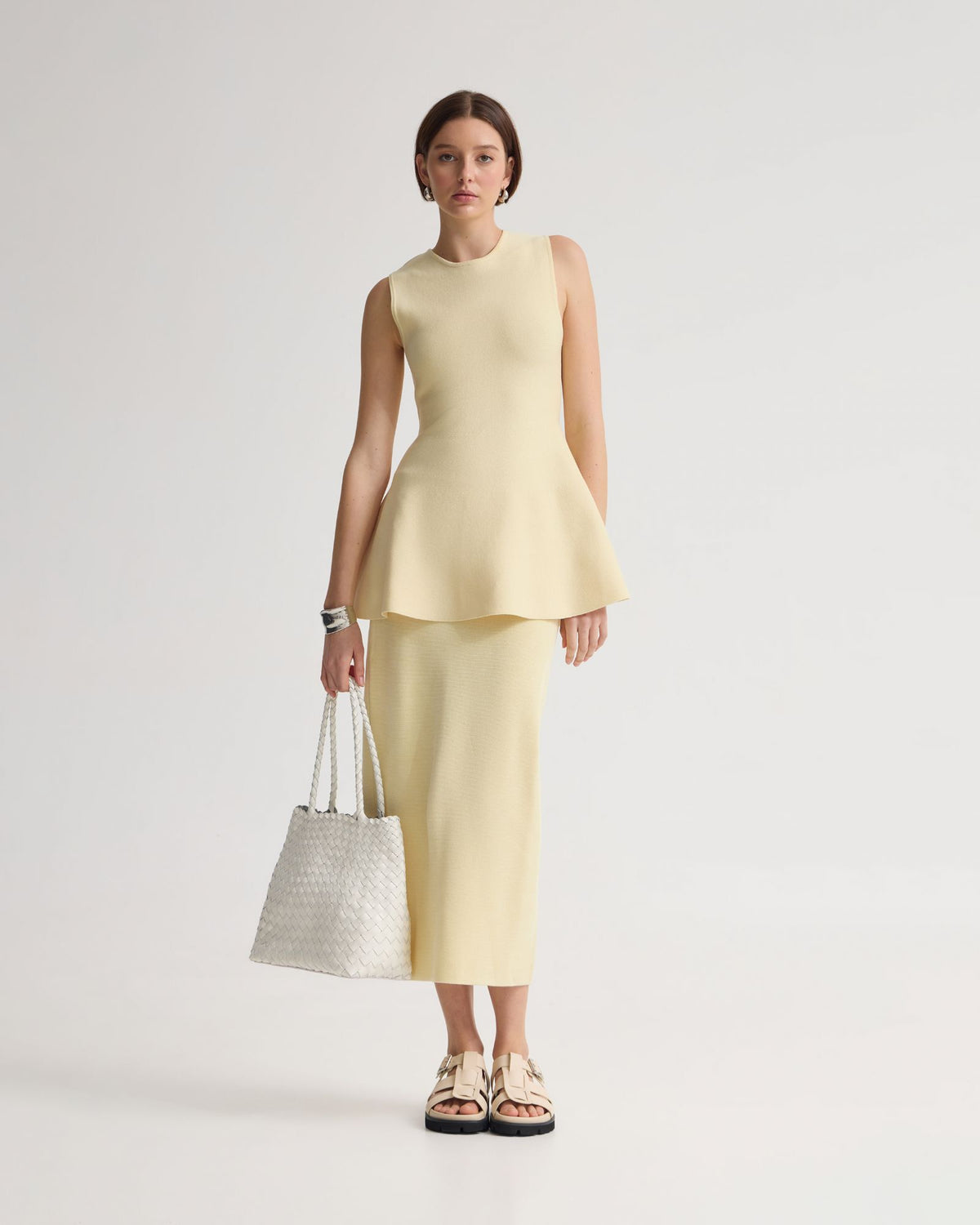 Mila Knitted Pencil Skirt WOMENS SKIRTS