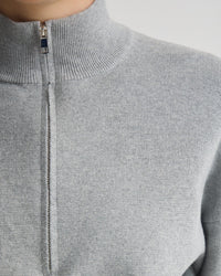 Victoria Crop Zip Neck Knit WOMENS KNITWEAR